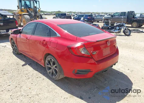 2020 Honda Civic Sport from USA, damaged, VIN 2HGFC2F82LH524858